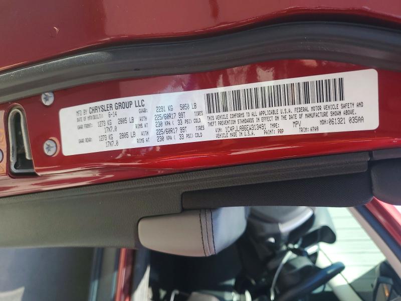 Продажа на аукционе авто 2014 Jeep Cherokee, vin: 1C4PJLAB6EW313491, номер лота: 52399466