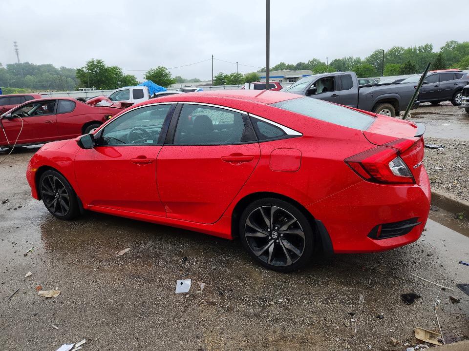 54490166 :رقم المزاد ، 2HGFC2F89KH578298 vin ، 2019 Honda Civic مزاد بيع
