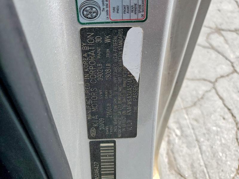 Продаж на аукціоні авто 2010 Kia Forte, vin: KNAFW6A3XA5146427, номер лоту: 53472836