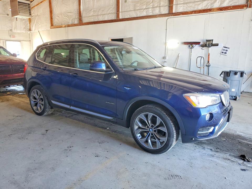 2016 Bmw X3 მანქანა იყიდება აუქციონზე, vin: 5UXWX9C57G0D83481, აუქციონის ნომერი: 52740436