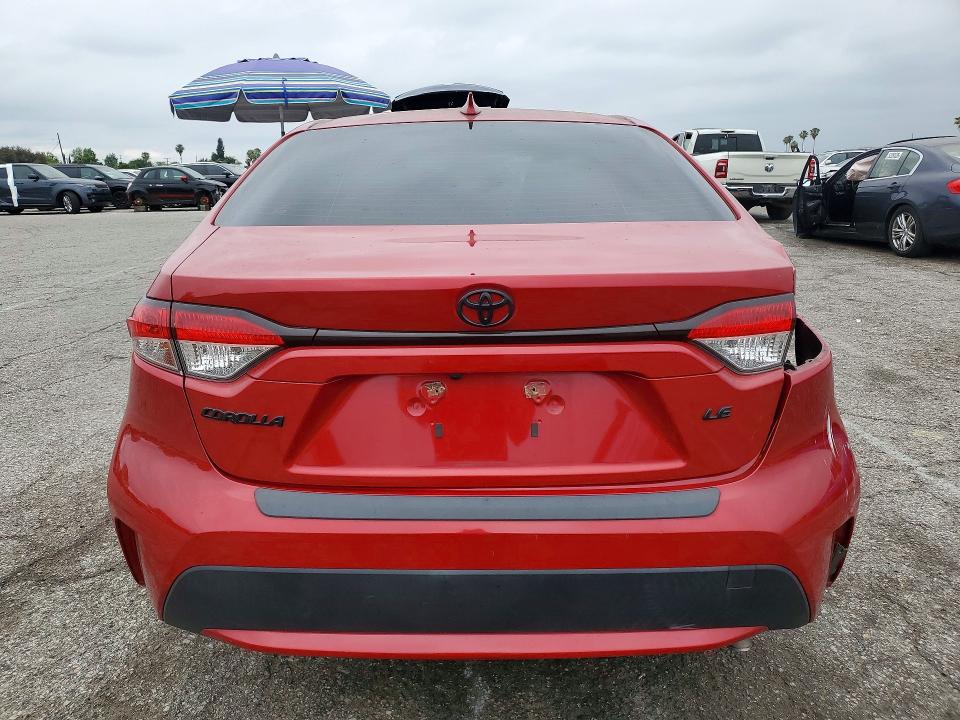 2021 Toyota Corolla მანქანა იყიდება აუქციონზე, vin: JTDEPMAEXMJ186956, აუქციონის ნომერი: 53266346