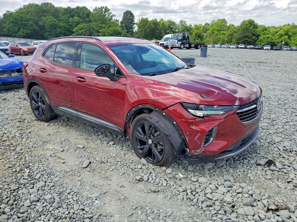 2021 Buick Envision მანქანა იყიდება აუქციონზე, vin: LRBFZNR4XMD112966, აუქციონის ნომერი: 55320936