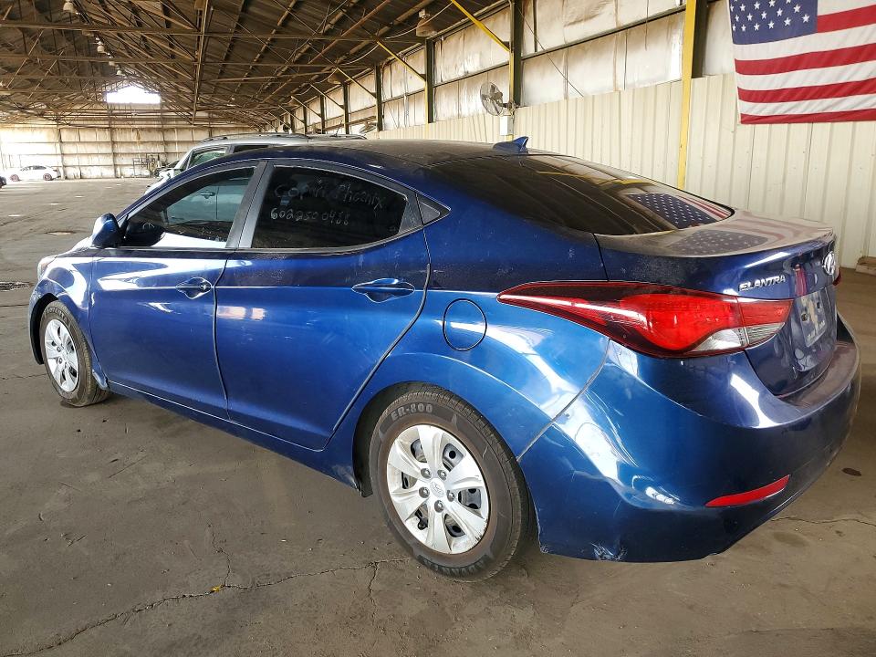 53197046 :رقم المزاد ، 5NPDH4AEXGH744178 vin ، 2016 Hyundai Elantra مزاد بيع