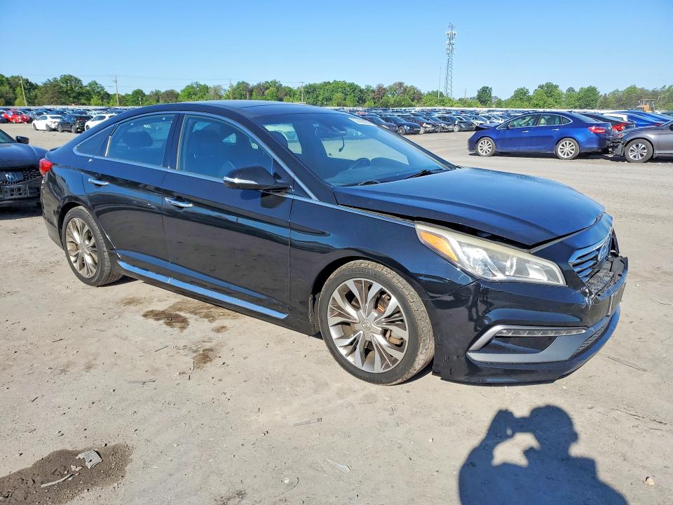 2015 Hyundai Sonata მანქანა იყიდება აუქციონზე, vin: 5NPE34AB1FH166530, აუქციონის ნომერი: 52985936