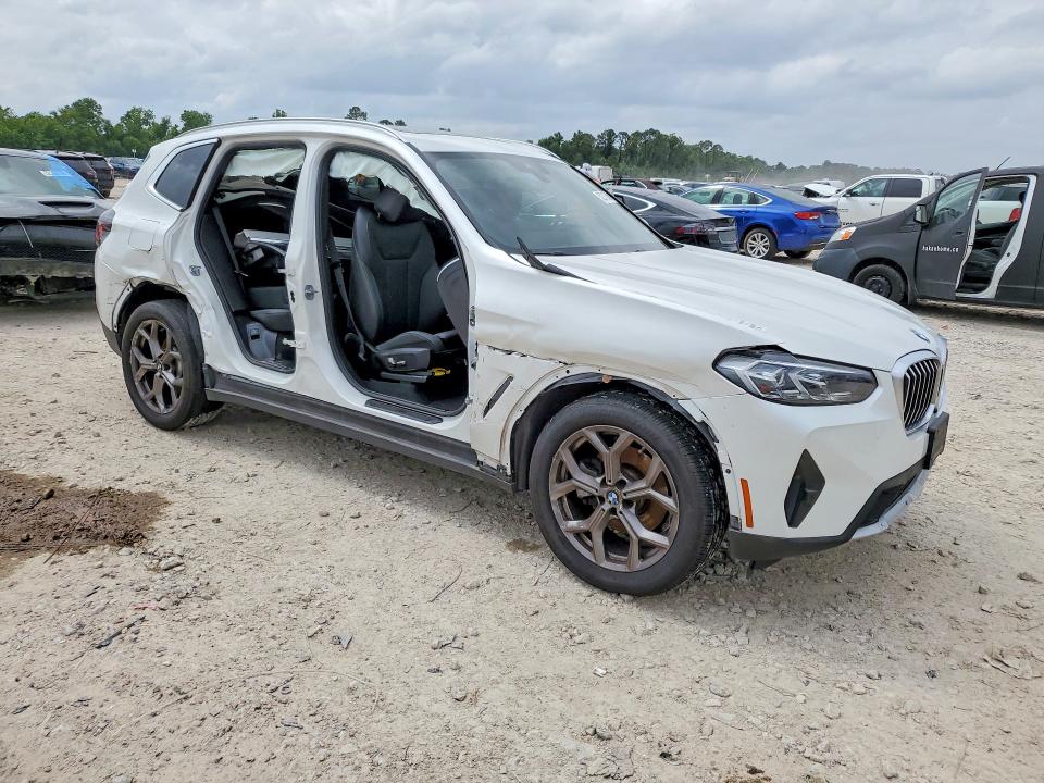 2022 Bmw X3 მანქანა იყიდება აუქციონზე, vin: 5UX43DP05N9K48087, აუქციონის ნომერი: 52310756