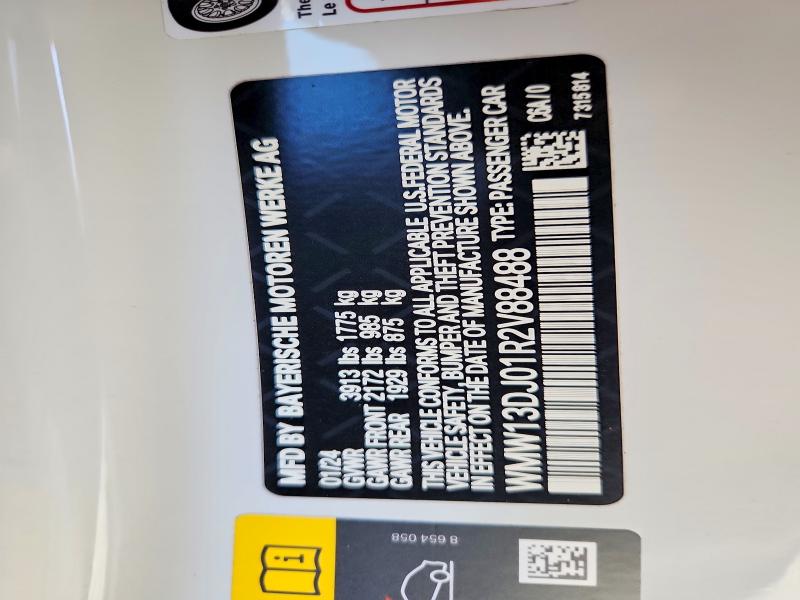 Продаж на аукціоні авто 2024 Mini Cooper, vin: WMW13DJ01R2V88488, номер лоту: 53592476
