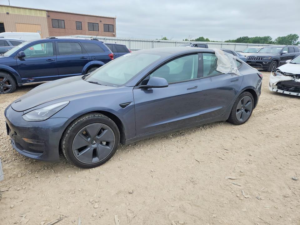 2023 Tesla Model 3 მანქანა იყიდება აუქციონზე, vin: 5YJ3E1EA7PF495024, აუქციონის ნომერი: 54140376