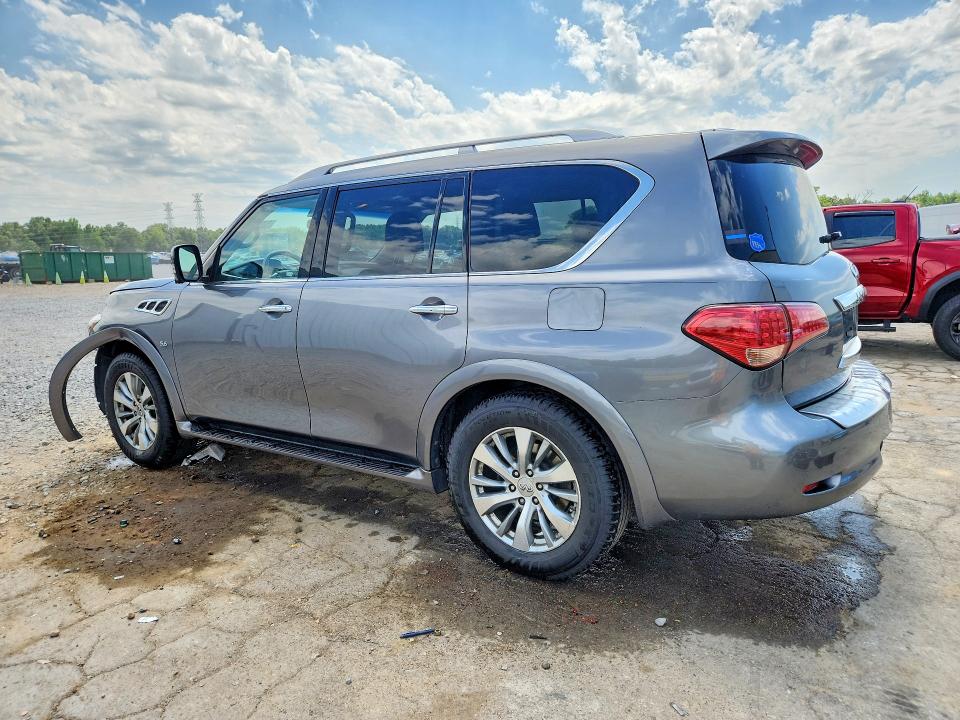 53593476 :رقم المزاد ، JN8AZ2NF2H9643660 vin ، 2017 Infiniti Qx80 مزاد بيع