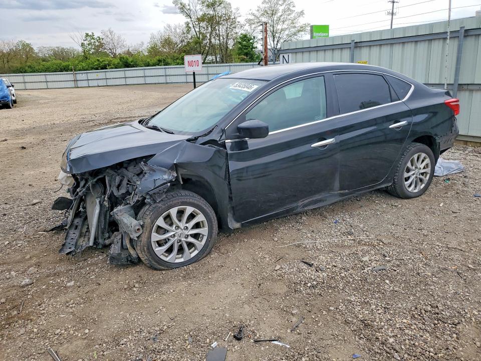 2019 Nissan Sentra მანქანა იყიდება აუქციონზე, vin: 3N1AB7AP8KY399299, აუქციონის ნომერი: 53435846