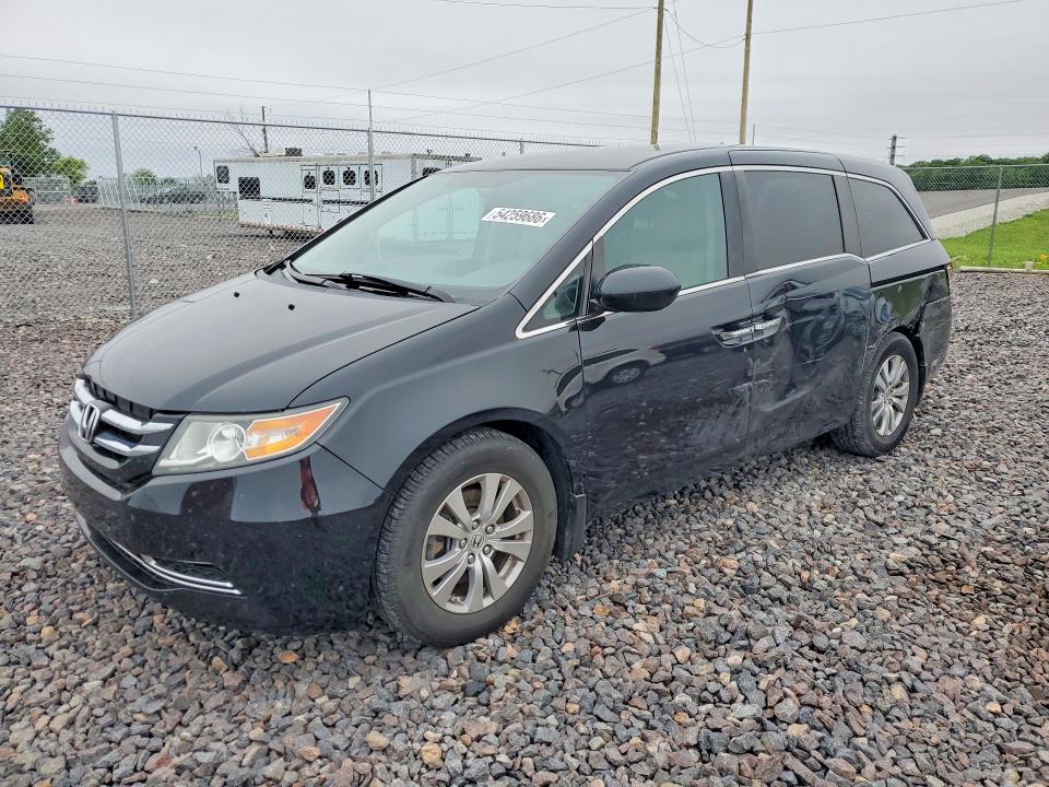 54259686 :رقم المزاد ، 5FNRL5H36GB119659 vin ، 2016 Honda Odyssey مزاد بيع
