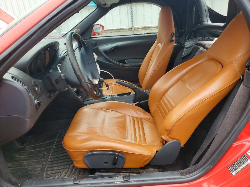 1997 Porsche Boxster მანქანა იყიდება აუქციონზე, vin: WP0CA2987VS620161, აუქციონის ნომერი: 55027656