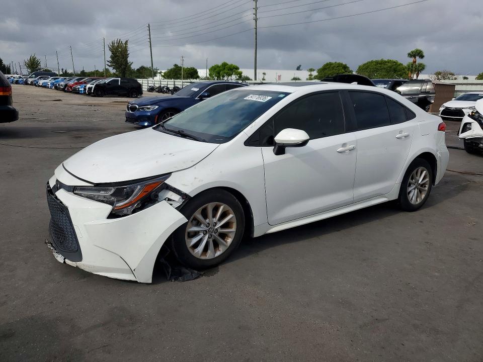 54176936 :رقم المزاد ، JTDHPRAE2LJ002862 vin ، 2020 Toyota Corolla مزاد بيع