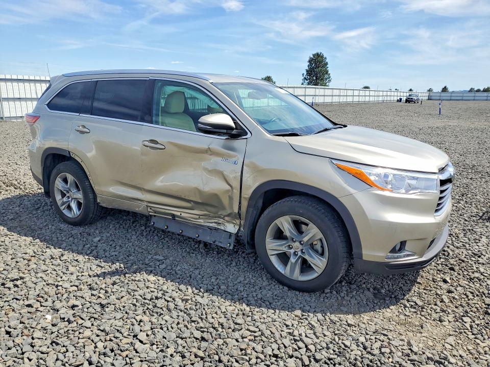 Продаж на аукціоні авто 2014 Toyota Highlander Hybrid, vin: 5TDDCRFH2ES005697, номер лоту: 54718306