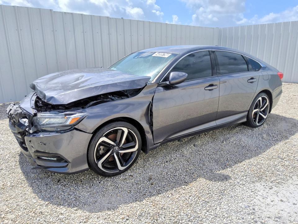 54899796 :رقم المزاد ، 1HGCV1F35JA259148 vin ، 2018 Honda Accord مزاد بيع