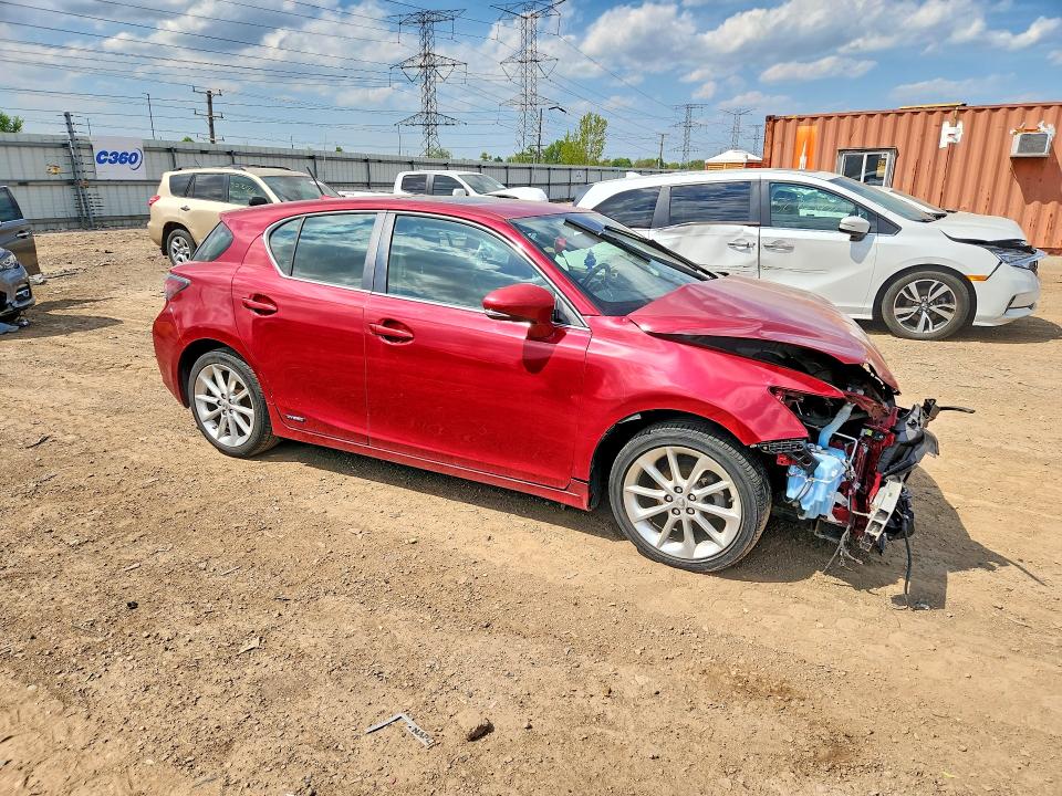 Aukcja sprzedaży 2012 Lexus Ct, vin: JTHKD5BH7C2077288, numer aukcji: 52587826