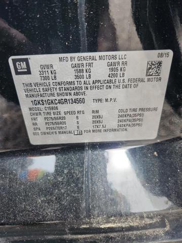 Aukcja sprzedaży 2016 Gmc Yukon Xl, vin: 1GKS1GKC4GR134560, numer aukcji: 52326626