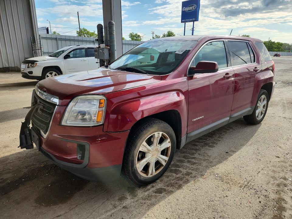 2017 Gmc Terrain მანქანა იყიდება აუქციონზე, vin: 2GKFLSEK6H6159880, აუქციონის ნომერი: 53049096