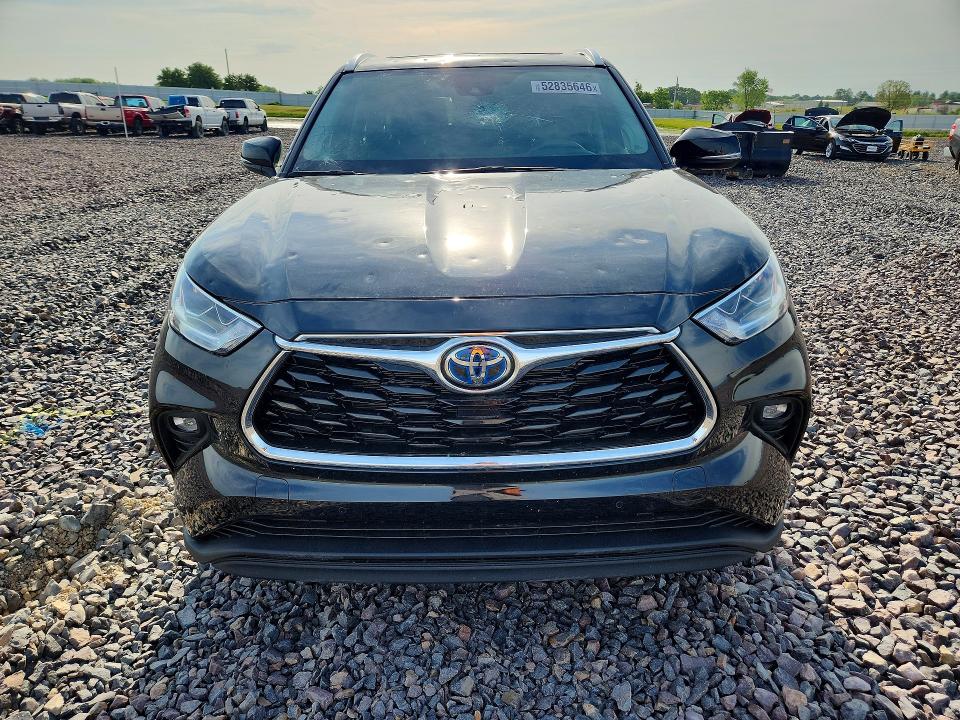 52835646 :رقم المزاد ، 5TDXBRCH9PS123950 vin ، 2023 Toyota Highlander Hybrid مزاد بيع