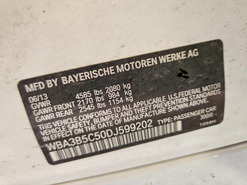 Aukcja sprzedaży 2013 Bmw 328, vin: WBA3B5C50DJ599202, numer aukcji: 51636636