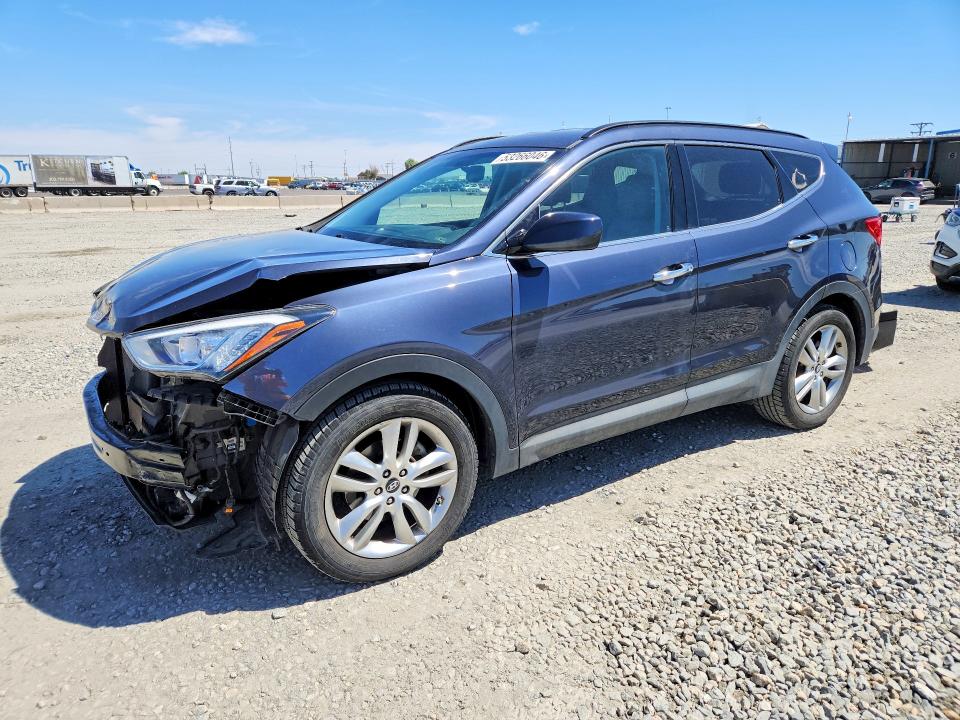 2013 Hyundai Santa Fe Sport მანქანა იყიდება აუქციონზე, vin: 5XYZUDLA9DG006127, აუქციონის ნომერი: 53266046
