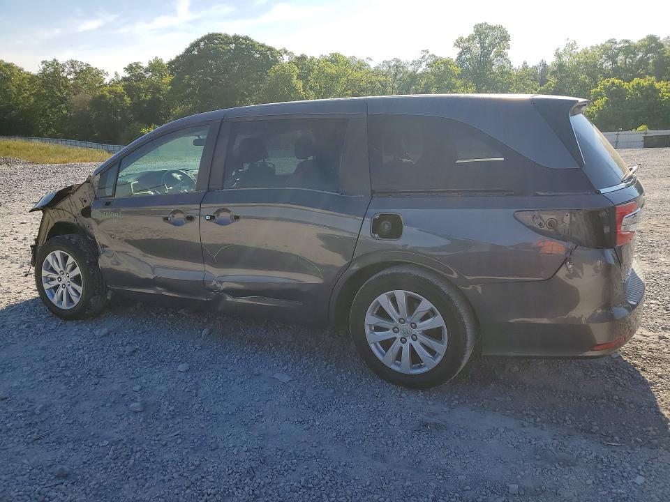 52319086 :رقم المزاد ، 5FNRL6H29JB095829 vin ، 2018 Honda Odyssey مزاد بيع