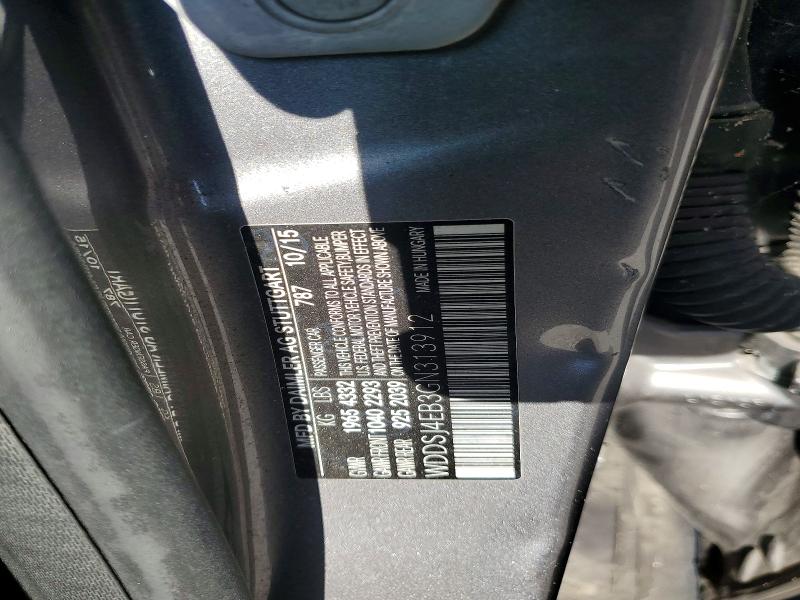 Aukcja sprzedaży 2016 Mercedes-benz Cla, vin: WDDSJ4EB3GN313912, numer aukcji: 53806996