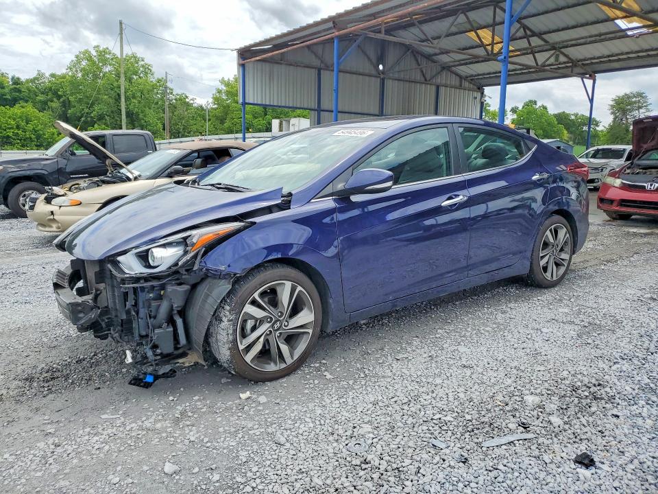 Продаж на аукціоні авто 2014 Hyundai Elantra, vin: 5NPDH4AE1EH507964, номер лоту: 54945496