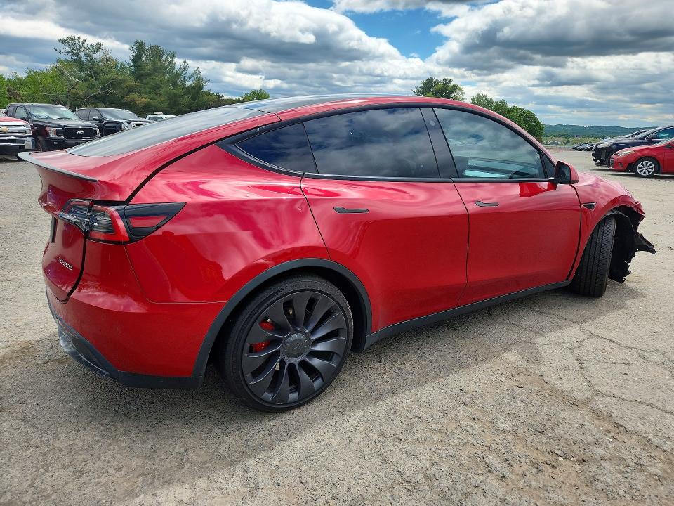 2021 Tesla Model Y მანქანა იყიდება აუქციონზე, vin: 5YJYGDEF6MF072959, აუქციონის ნომერი: 53894816