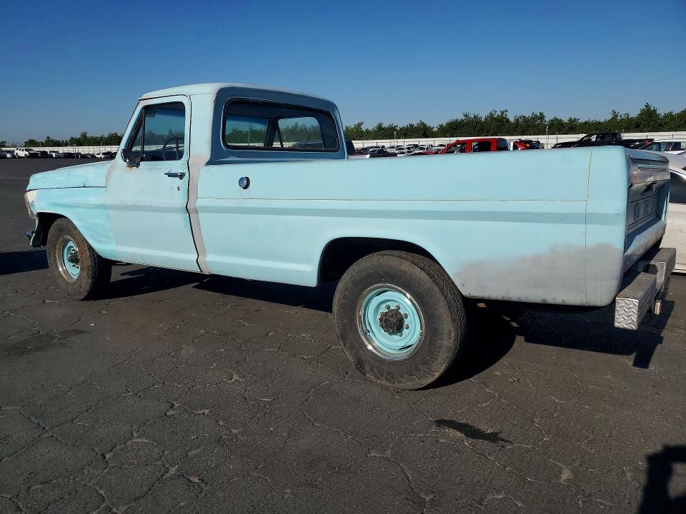 52689876 :رقم المزاد ، F25YRB13093 vin ، 1967 Ford F-250 مزاد بيع
