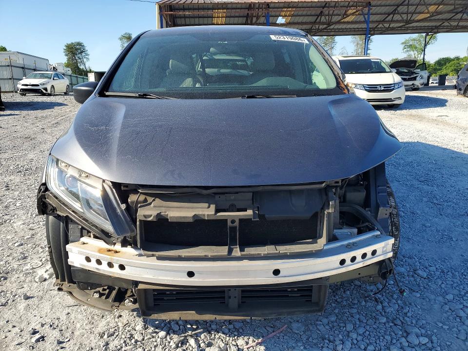 52319086 :رقم المزاد ، 5FNRL6H29JB095829 vin ، 2018 Honda Odyssey مزاد بيع