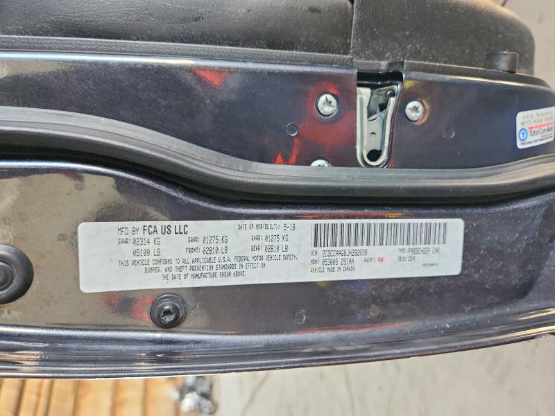 2018 Chrysler 300 მანქანა იყიდება აუქციონზე, vin: 2C3CCAAG8JH282038, აუქციონის ნომერი: 54855796