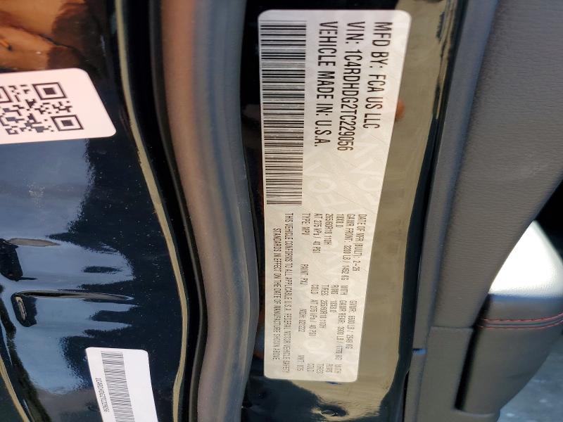 54368026 :رقم المزاد ، 1C4RDHDG2TC229056 vin ، 2026 Dodge Durango مزاد بيع