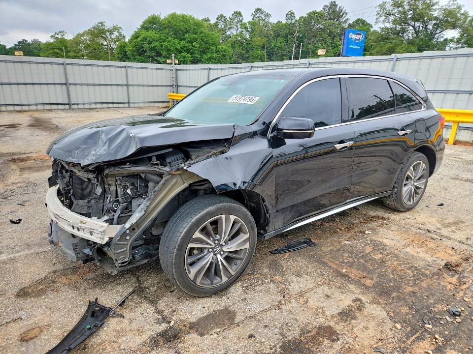 51974296 :رقم المزاد ، 5J8YD3H58KL001974 vin ، 2019 Acura Mdx مزاد بيع