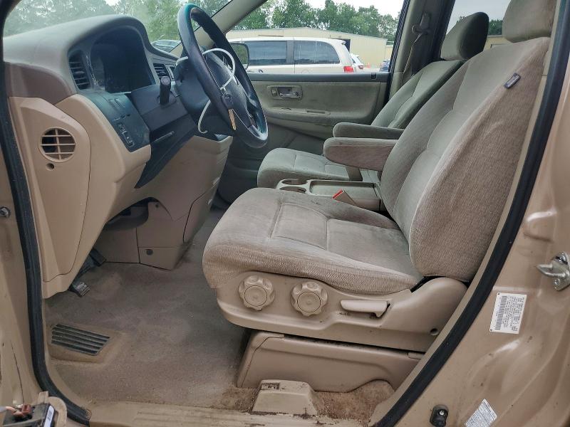 2002 Honda Odyssey მანქანა იყიდება აუქციონზე, vin: 5FNRL18512B007662, აუქციონის ნომერი: 52673706