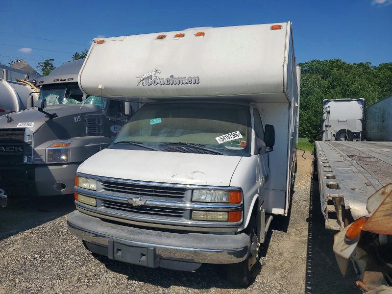 2002 Chevrolet Express მანქანა იყიდება აუქციონზე, vin: 1GBJG31R521175599, აუქციონის ნომერი: 54197966