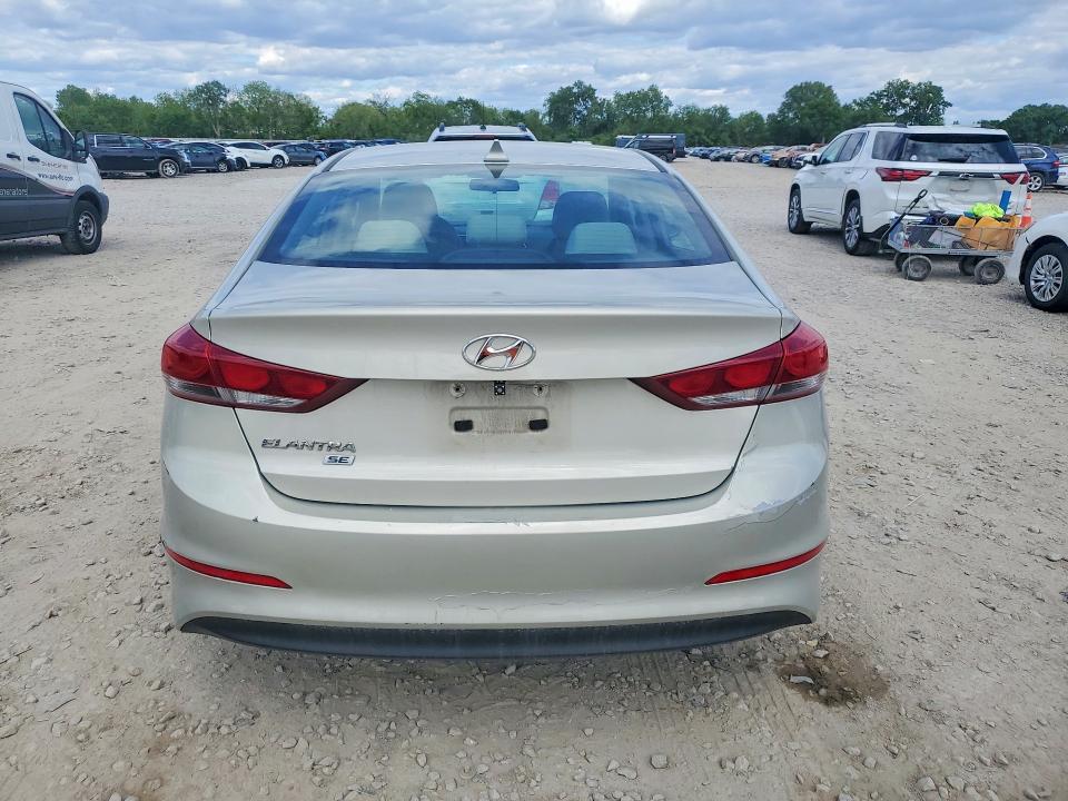 53765016 :رقم المزاد ، 5NPD74LF6HH103328 vin ، 2017 Hyundai Elantra مزاد بيع