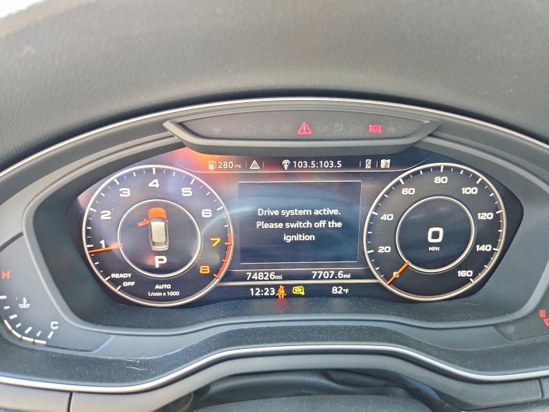 52885366 :رقم المزاد ، WA18NAF47JA058603 vin ، 2018 Audi A4 Allroad مزاد بيع
