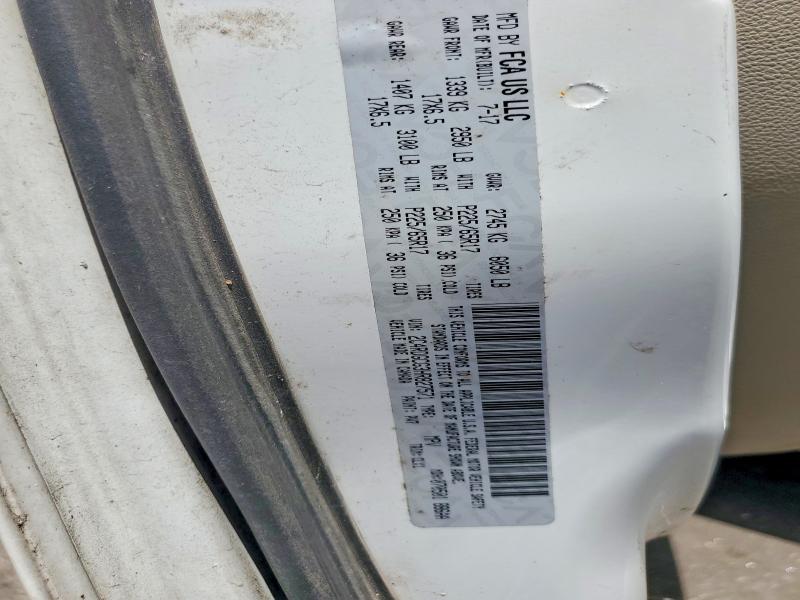 2017 Dodge Grand Caravan მანქანა იყიდება აუქციონზე, vin: 2C4RDGCG3HR827571, აუქციონის ნომერი: 53796686