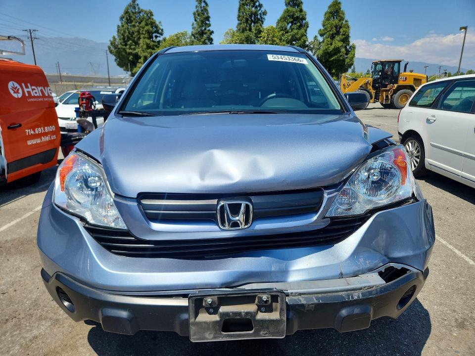 53453366 :رقم المزاد ، 5J6RE38359L015365 vin ، 2009 Honda Cr-v مزاد بيع