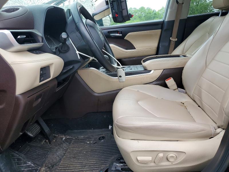 2022 Toyota Highlander მანქანა იყიდება აუქციონზე, vin: 5TDHZRBH2NS578170, აუქციონის ნომერი: 52407726