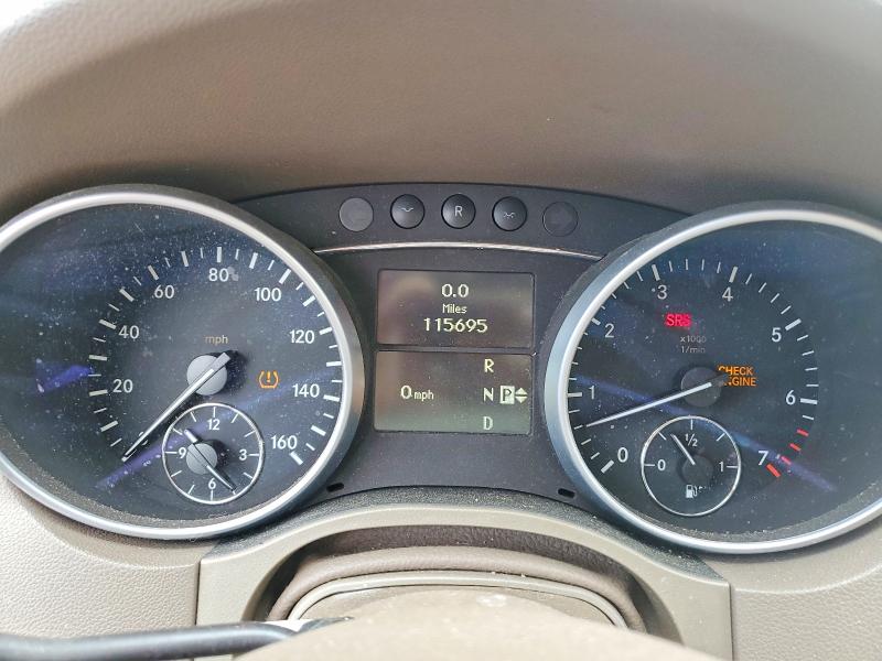 2009 Mercedes-benz Ml მანქანა იყიდება აუქციონზე, vin: 4JGBB86E99A496732, აუქციონის ნომერი: 50856516