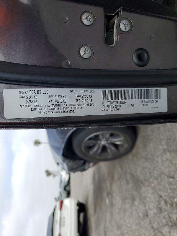 2015 Dodge Challenger მანქანა იყიდება აუქციონზე, vin: 2C3CDZAG1FH816824, აუქციონის ნომერი: 54668586