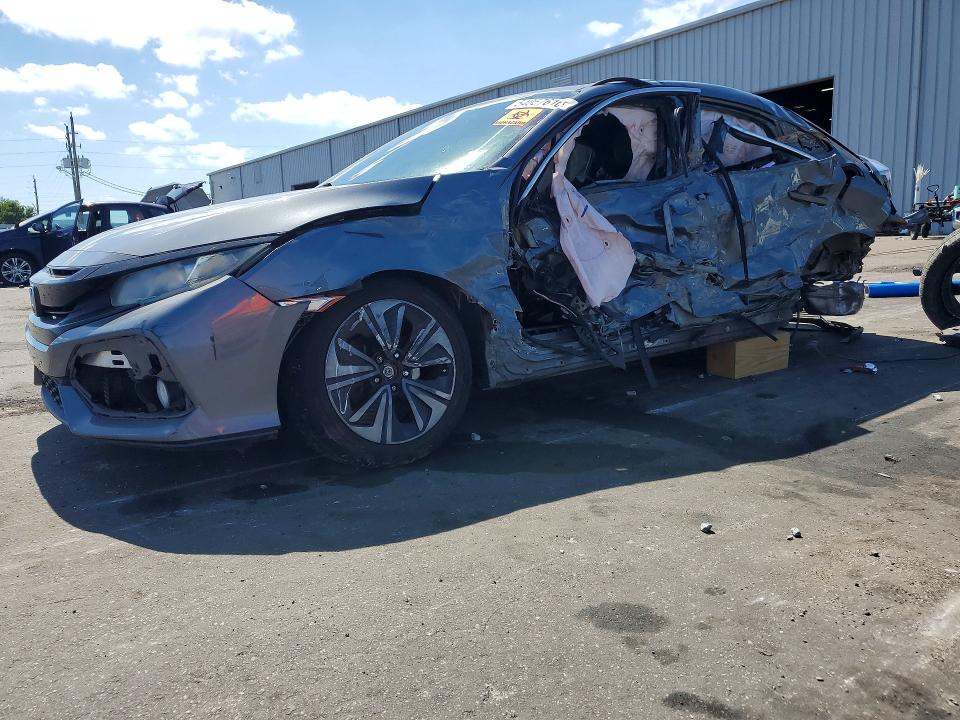 Auction sale of the 2018 Honda Civic, vin: SHHFK7H57JU216944, lot number: 54057616