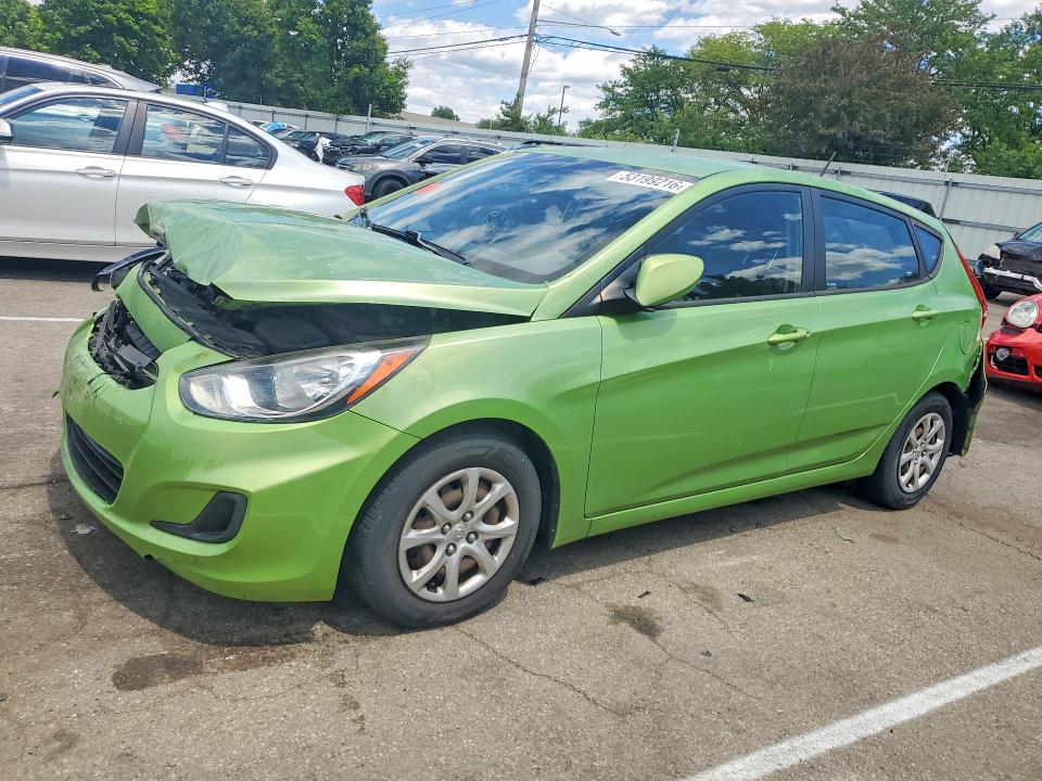 53199216 :رقم المزاد ، KMHCT5AE2DU108903 vin ، 2013 Hyundai Accent مزاد بيع
