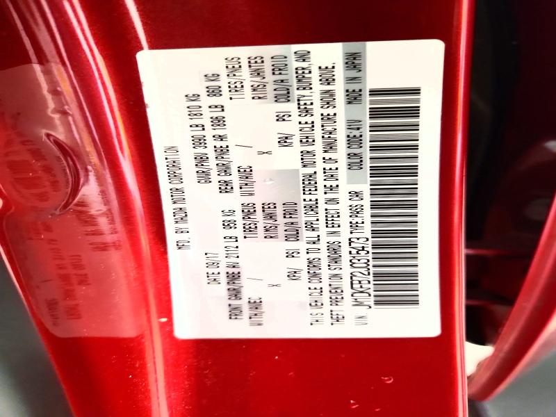 53426086 :رقم المزاد ، JM1DKFB72J0315473 vin ، 2018 Mazda Cx-3 مزاد بيع