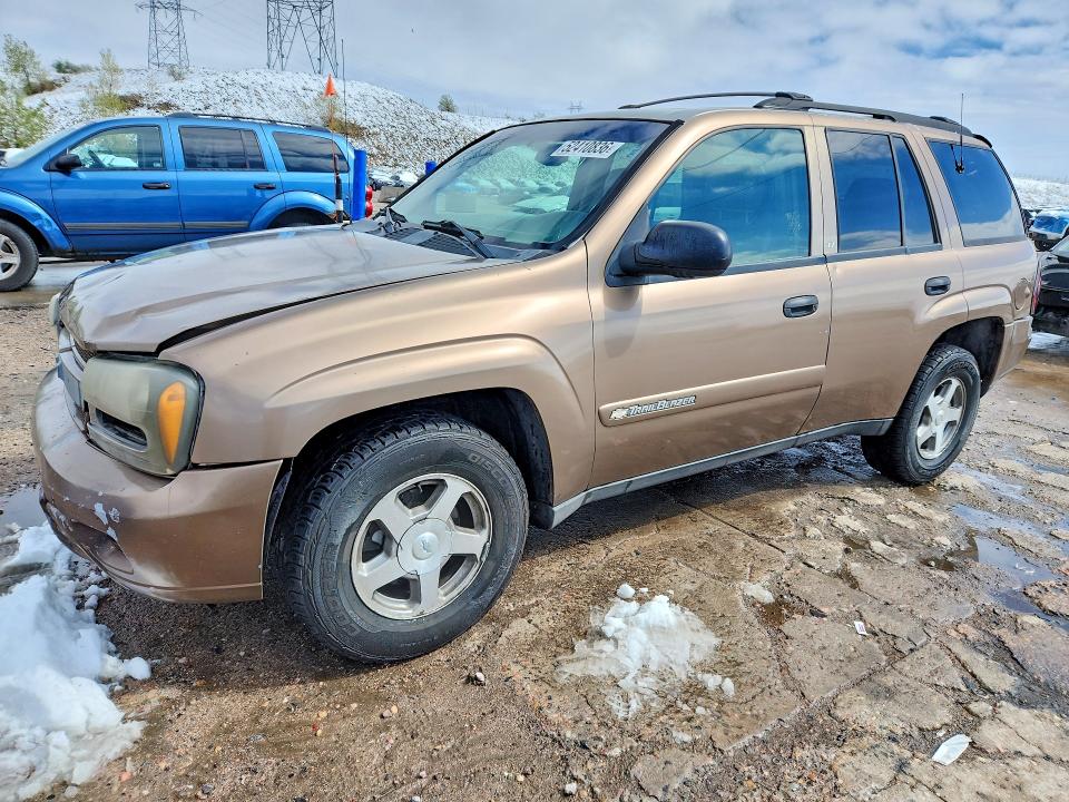 Aukcja sprzedaży 2003 Chev Trailblazer, vin: 1GNDT13S032302190, numer aukcji: 52410836