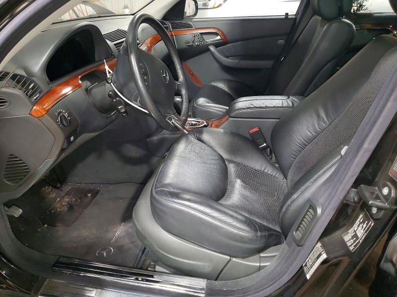 2004 Mercedes-benz S მანქანა იყიდება აუქციონზე, vin: WDBNG83J14A427691, აუქციონის ნომერი: 53803316
