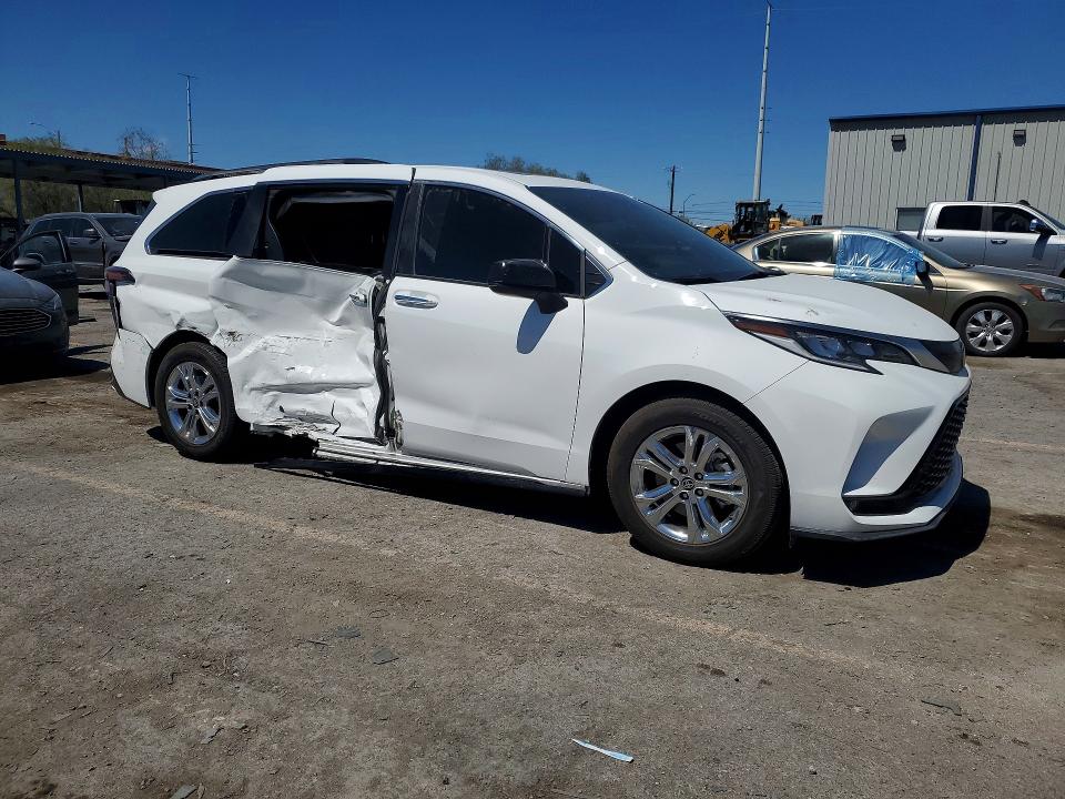 54893286 :رقم المزاد ، 5TDDSKFC1NS057496 vin ، 2022 Toyota Sienna مزاد بيع
