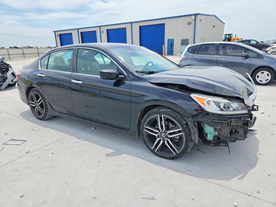 55579776 :رقم المزاد ، 1HGCR2F52GA193064 vin ، 2016 Honda Accord مزاد بيع