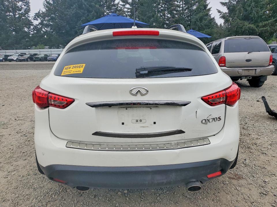 Aukcja sprzedaży 2016 Infiniti Qx70, vin: JN8CS1MW5GM752554, numer aukcji: 51676546